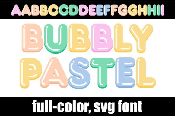 Bubbly Pastel: Elevating Playful Design