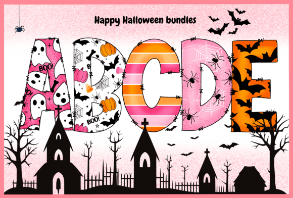Elevate Your Spooky-Season Designs with Festive Typography