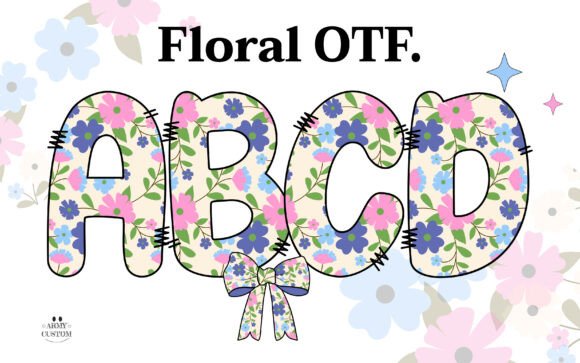 Floral Army: Vintage Charm for Modern Design
