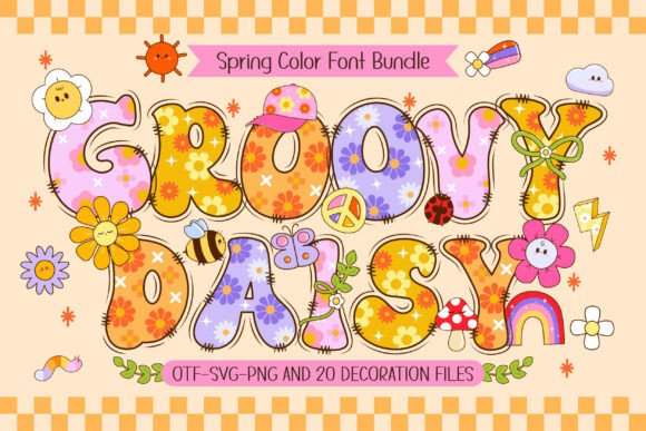 Infuse Spring Energy with Groovy Daisy Design