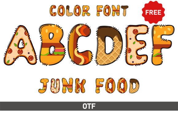 Junk Food Typography: Injecting Playful Energy into Modern Design