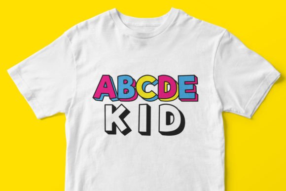 Pop Kid: A Fun Font for Vibrant Design Projects