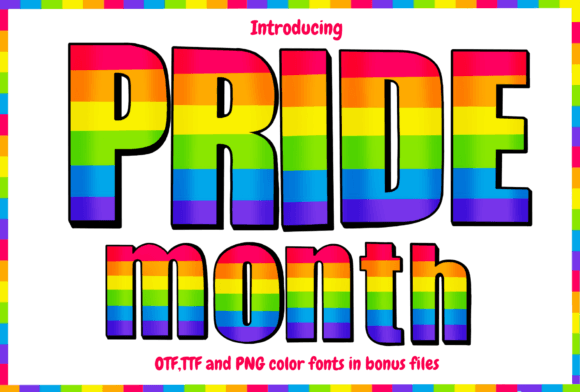 Pride Month: Designing with Vibrant Colors & Typography