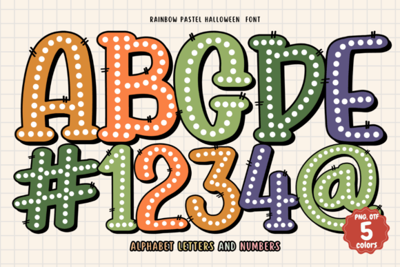 Rainbow Pastel Halloween: A Fresh Design Perspective