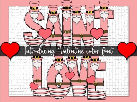 Saint Love: Elevating Designs with Organic Color Typography