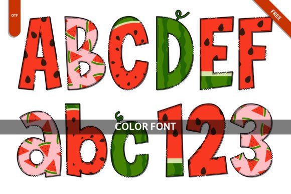 Super Watermelon Free: A Fresh Design Bundle