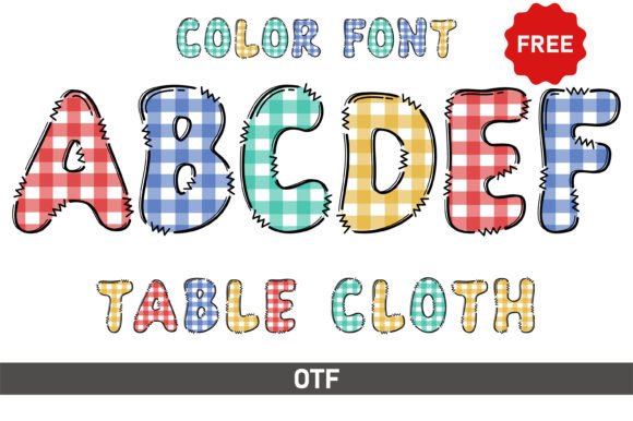 Table Cloth: The Playful Font for Creative Design Projects