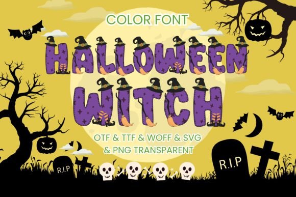 Unleash Creative Magic with the Halloween Witch Font