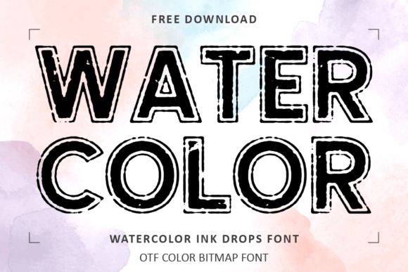 Watercolor Ink Drops: A Bold Design Asset